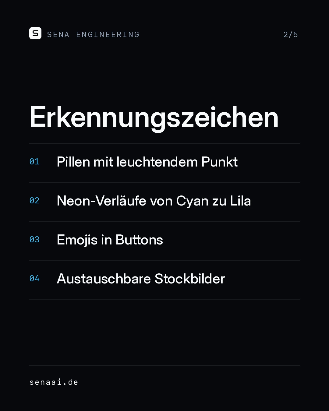 Warum viele KI-Websites billig aussehen und was echtes Engineering anders macht, Folie 2 von 5